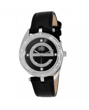 Women Fashion Quartz Watch E54062-203 Black Dial