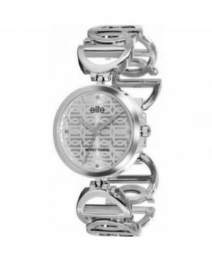 Kobiety Moda kwarcowy analogowe Zegarek E52744-204 Srebrna Dial 30mm