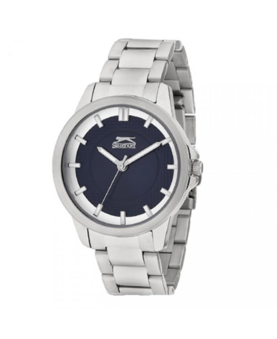 Kobiety Moda kwarcowy analogowe Zegarek SLAZENGER SL.9.1234.3.02 Niebieska Dial 38mm