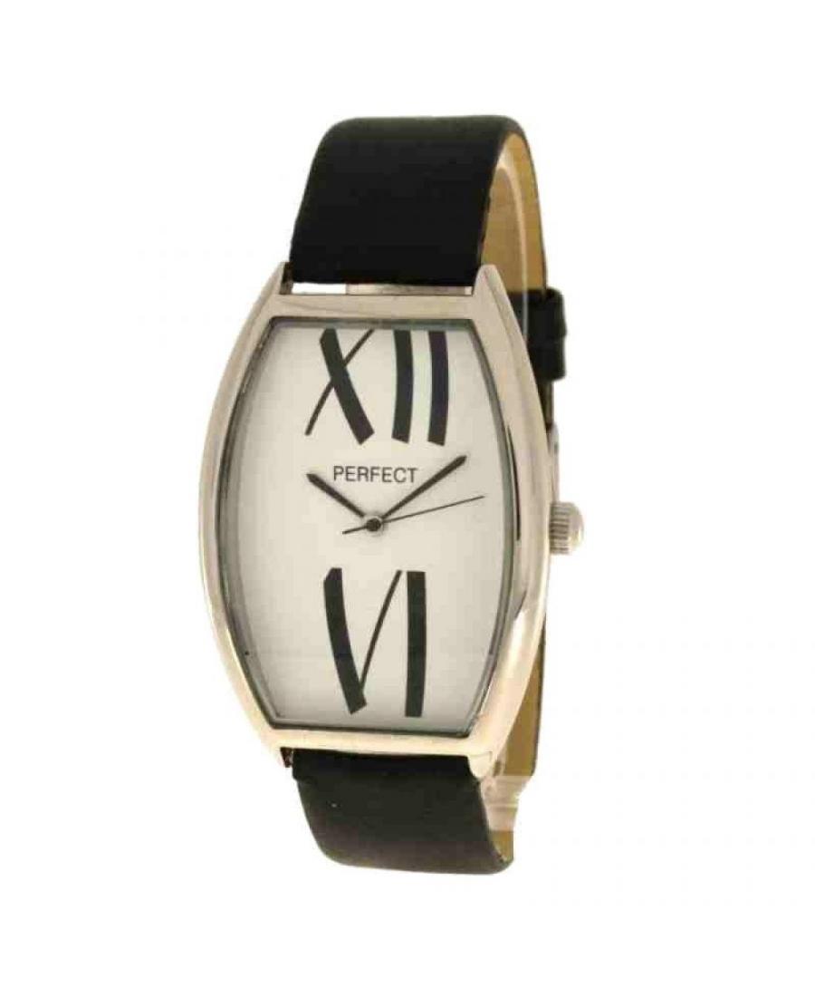 Kobiety Moda kwarcowy analogowe Zegarek PERFECT PRF-K06-026 Biały Dial 43mm