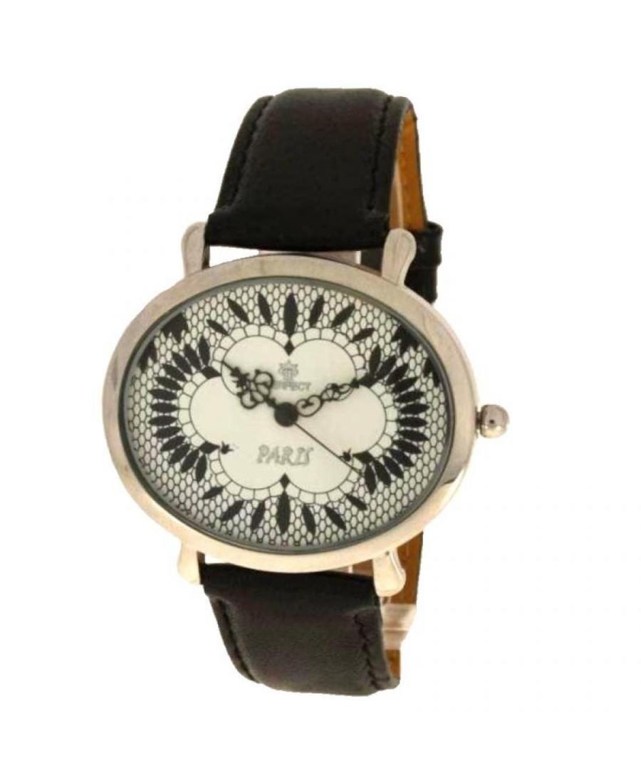 Kobiety Moda kwarcowy analogowe Zegarek PERFECT PRF-K07-037 Biały Dial 36mm