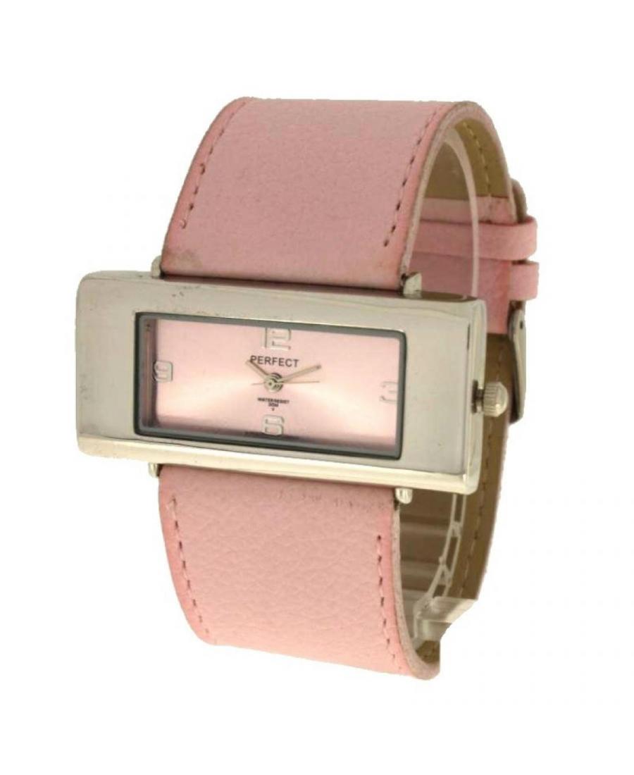 Women Fashion Quartz Watch Perfect PRF-K06-031 Pink Dial
