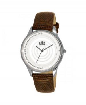 Kobiety Moda kwarcowy analogowe Zegarek E53762-001 Biały Dial 37mm