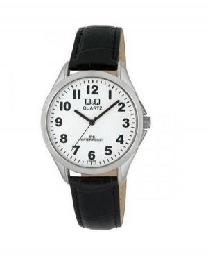 Mężczyźni klasyczny Japonia kwarcowy analogowe Zegarek Q&Q C192J304Y Biały Dial 39mm