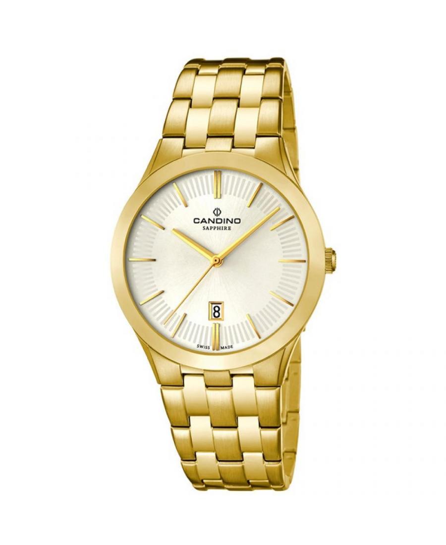 Men Swiss Classic Quartz Watch C4541/1 White Dial