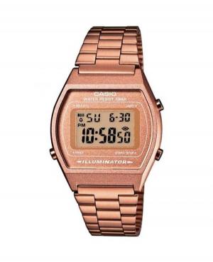 Men Functional Japan Quartz Digital Watch Timer CASIO B640WC-5AEF Golden Dial 35mm