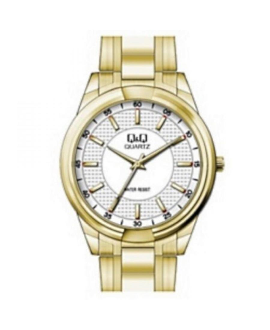 Mężczyźni klasyczny Japonia kwarcowy analogowe Zegarek Q&Q Q866-001Y Biały Dial 35mm