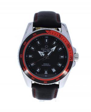 Men Classic Quartz Analog Watch OMAX OAS217IR02 Black Dial 43mm
