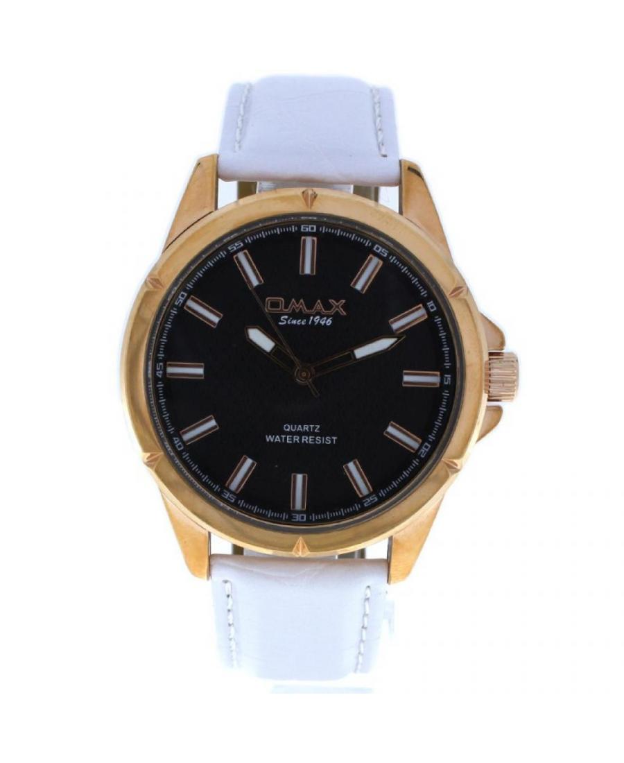 Mężczyźni klasyczny kwarcowy analogowe Zegarek OMAX BA02R23I Czarny Dial 45mm