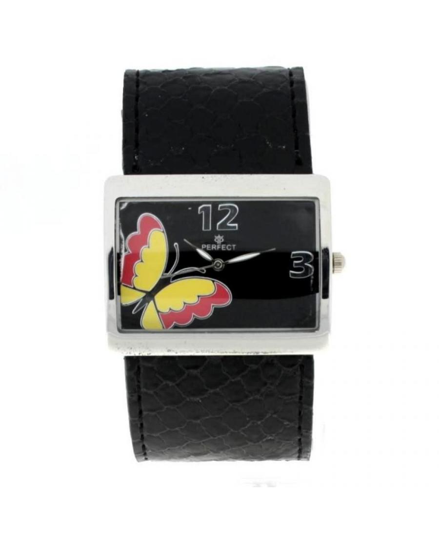 Kobiety Moda kwarcowy analogowe Zegarek PERFECT PRF-K06-053 Czarny Dial 32mm