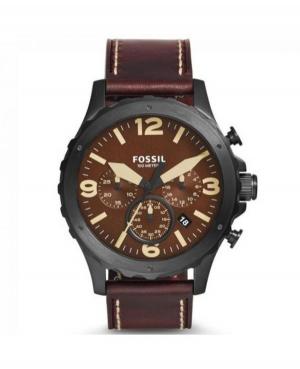 Men Fashion Quartz Watch Fossil JR1502 Brown Dial
