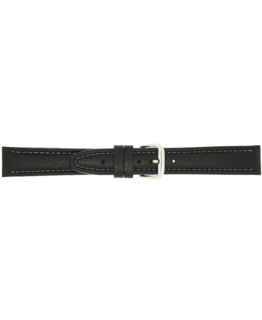Watch Strap CONDOR Calf Extra Long 062L.01.20.W Skóra czarny Skórzany Czarny 20 mm