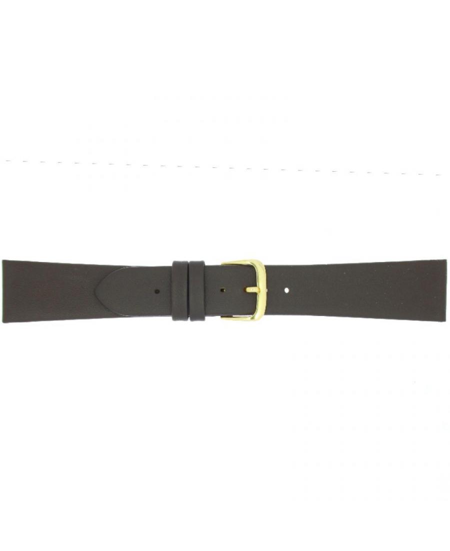 Watch Strap CONDOR Calf Strap 081R.02.20.Y Leather Brown Skórzany Brązowy 20 mm