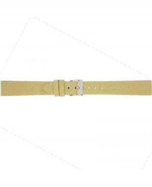 Watch Strap CONDOR Satin 322R.50A.22.W Textile Yellow 22 mm