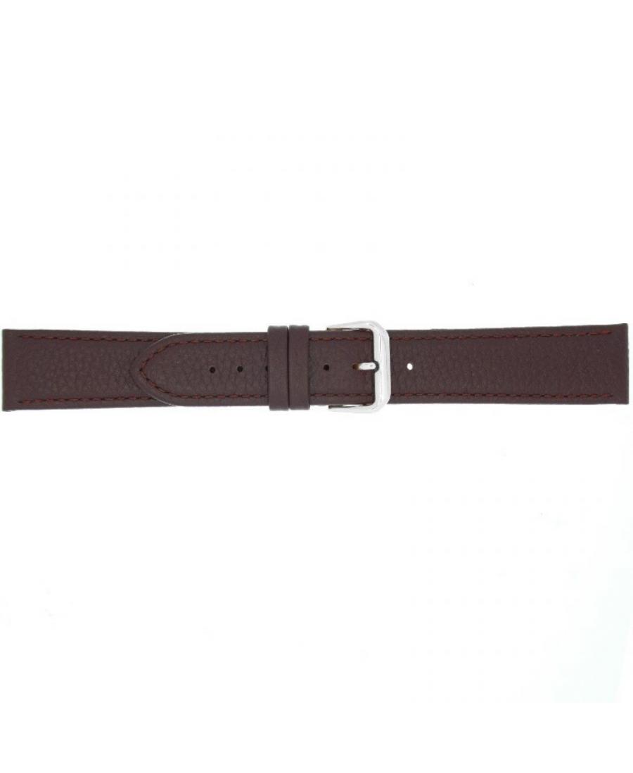 Watch Strap CONDOR Genuine Calf Extra Long 054L.02.22.W Skóra Skórzany Brązowy 22 mm