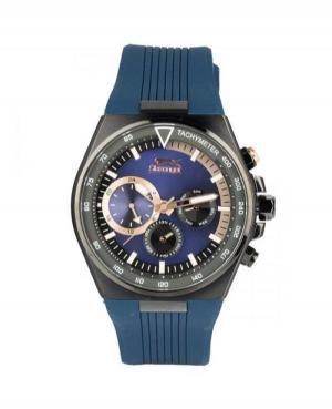 Mężczyźni sportowy kwarcowy analogowe Zegarek SLAZENGER SL.01.1287.2.04 Niebieska Dial 45mm