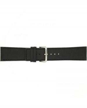 Watch Strap CONDOR Leather Watch Strap 272R.01.28.W Black 28 mm