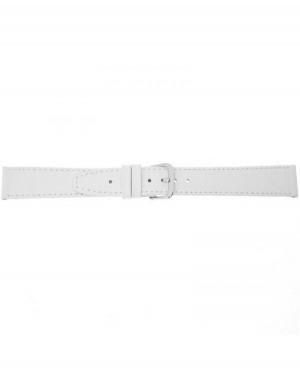 Watch Strap CONDOR Calf Strap 124L.09.18.W Skóra Skórzany Biały 18 mm