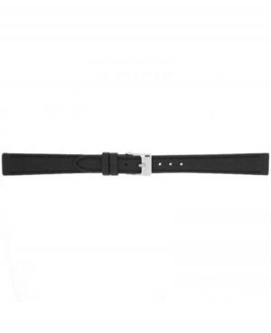 Watch Strap CONDOR Calf Strap 124R.01.10.W Skóra czarny Skórzany Czarny 10 mm