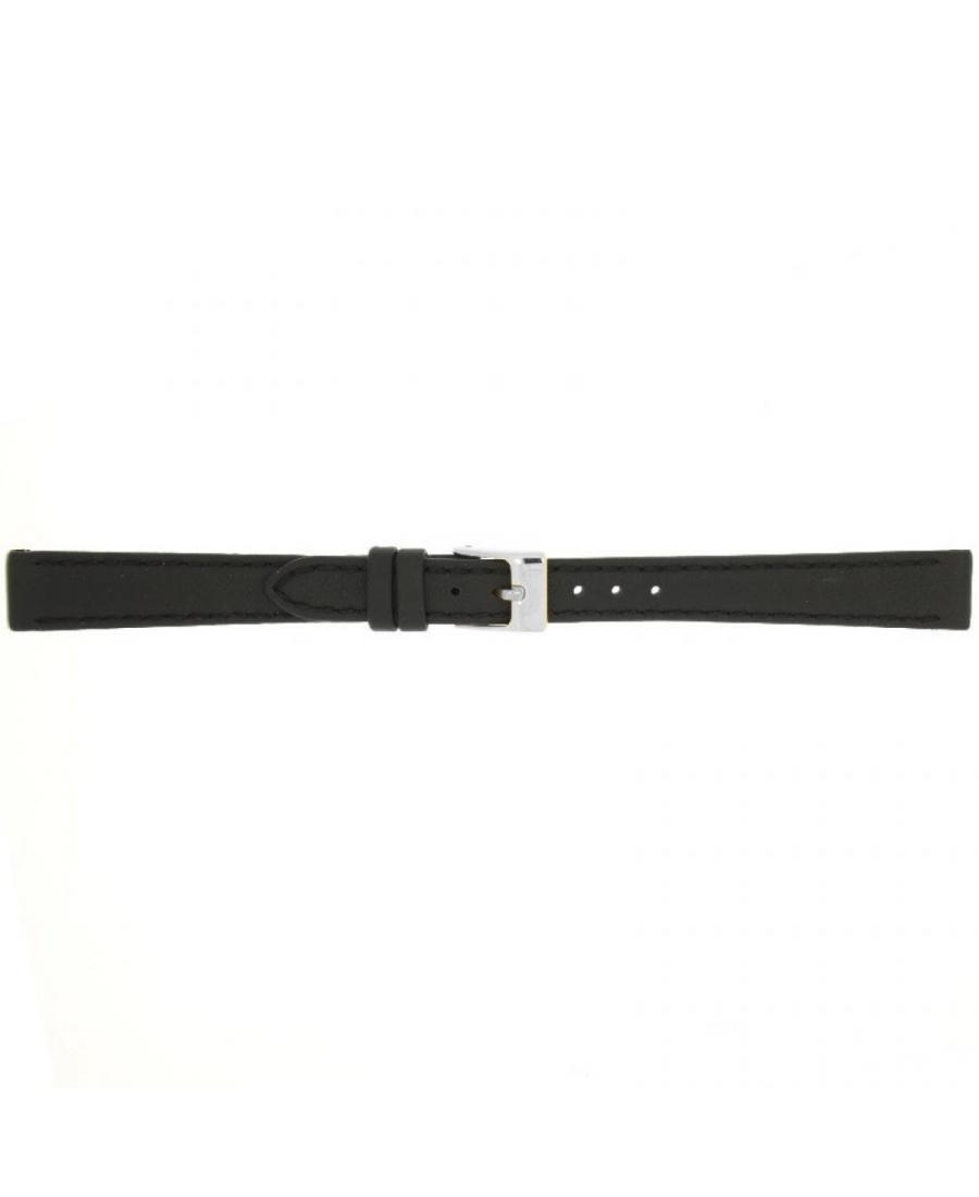 Watch Strap CONDOR Calf Strap 124R.01.12.W Black 12 mm
