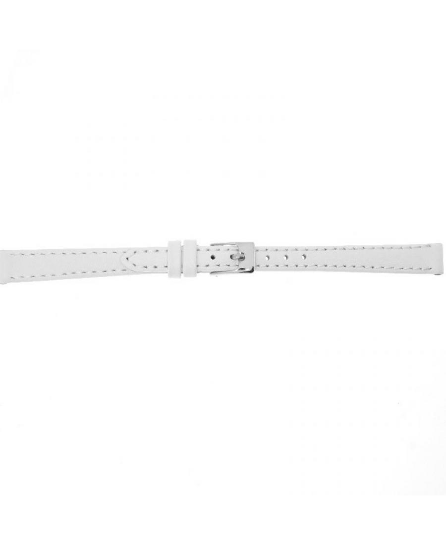 Watch Strap CONDOR Calf Strap 124L.09.12.W White 12 mm