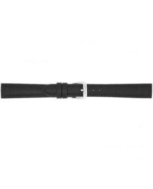 Watch Strap CONDOR Calf Strap 306R.01.12.W Skóra czarny Skórzany Czarny 12 mm