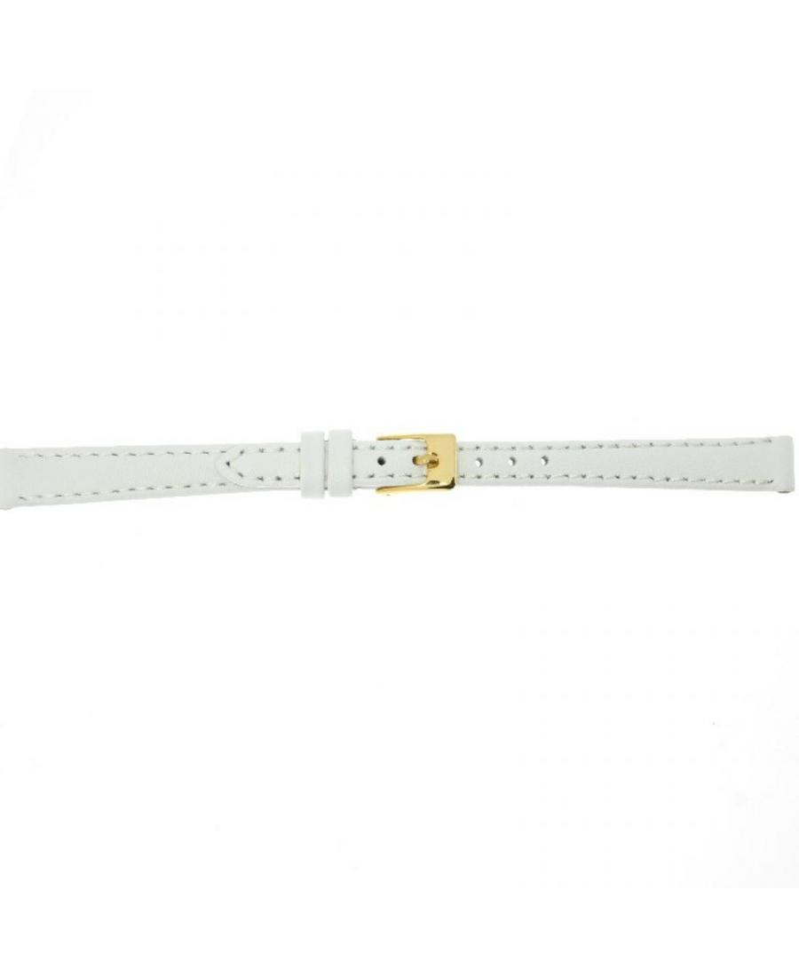 Watch Strap CONDOR Calf Strap 124R.09.12.Y White 12 mm