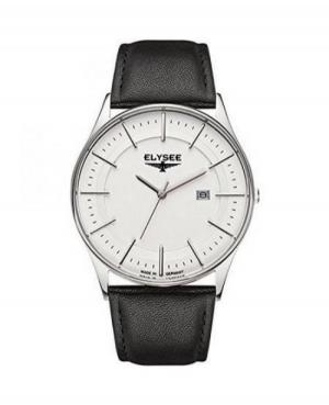 Men Germany Classic Quartz Watch Elysee ELS-83015L Silver Dial