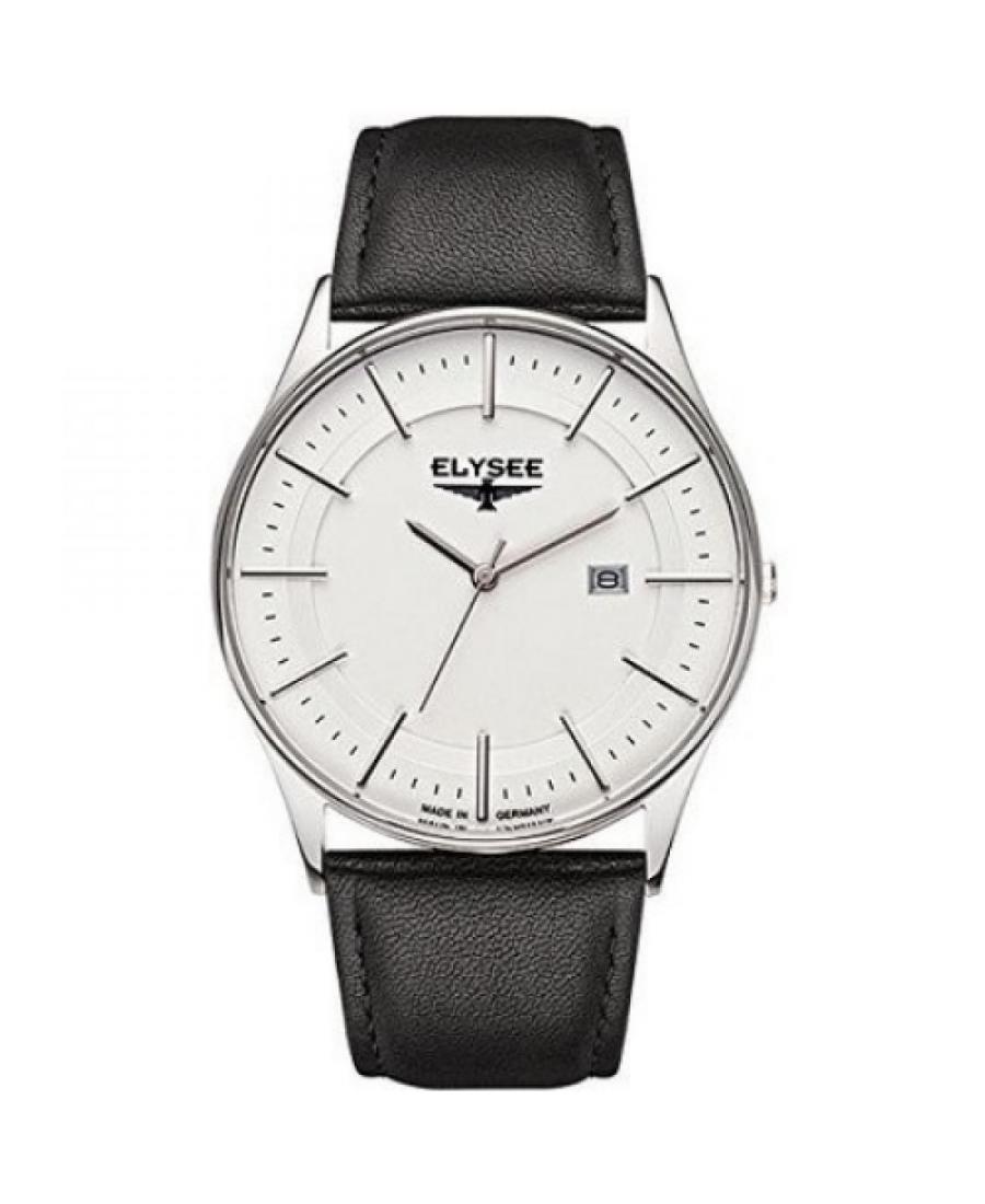 Мужские Классические Кварцевый Аналоговый Часы ELYSEE ELS-83015L Серебряного цвета Dial 41mm