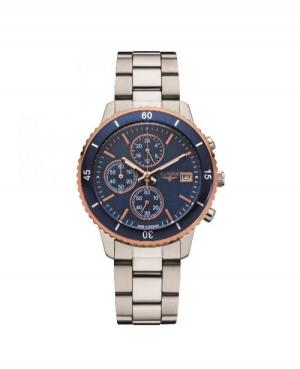 Women Fashion Quartz Analog Watch Chronograph ELYSEE ELS-83801S Blue Dial 32mm