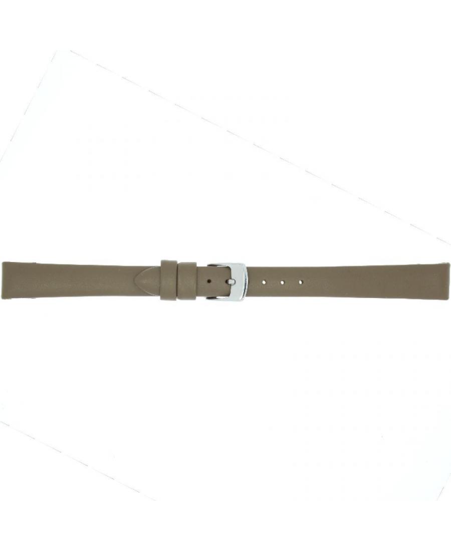 Watch Strap CONDOR Calf Strap 335R.07.12.W Skóra Gray Skórzany Szary 12 mm