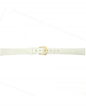 Watch Strap CONDOR Calf Leather 241R.09.12.Y Skóra Skórzany Biały 12 mm
