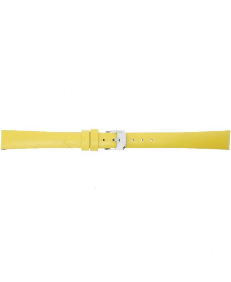 Watch Strap CONDOR Summer colours calf strap 335R.18.14.W Skóra Skórzany Żółty 14 mm