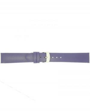 Watch Strap CONDOR Summer colours calf strap 335R.16.18.W Skóra Purple Skórzany Fioletowy 18 mm