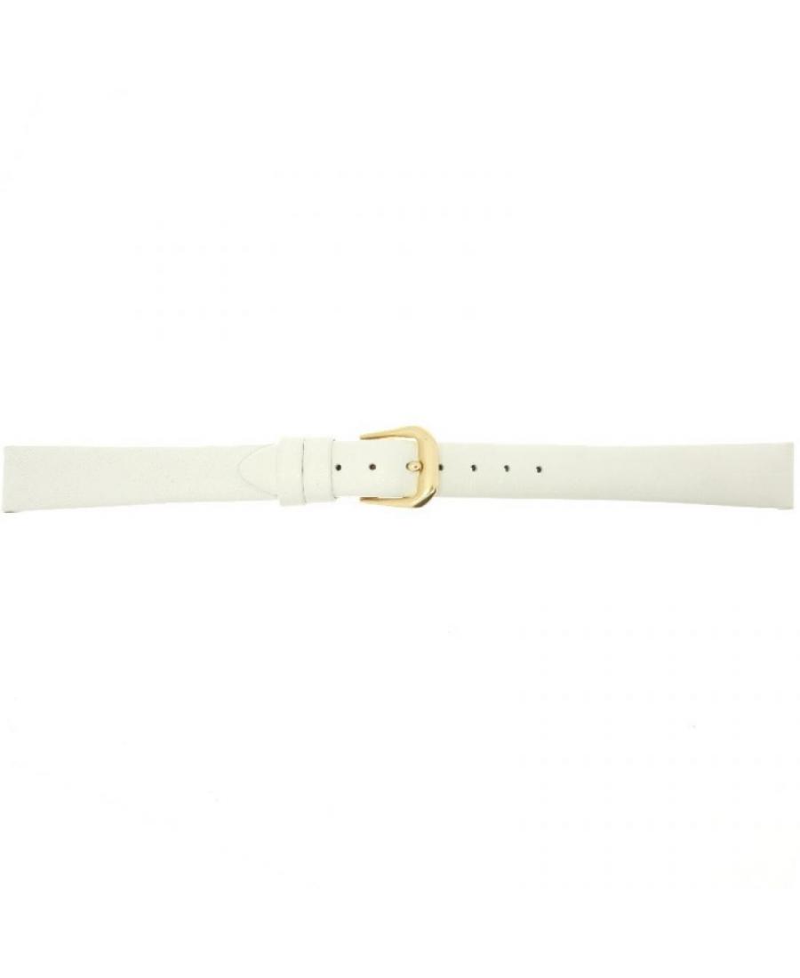 Watch Strap CONDOR Calf Leather 241R.09.14.Y White 14 mm