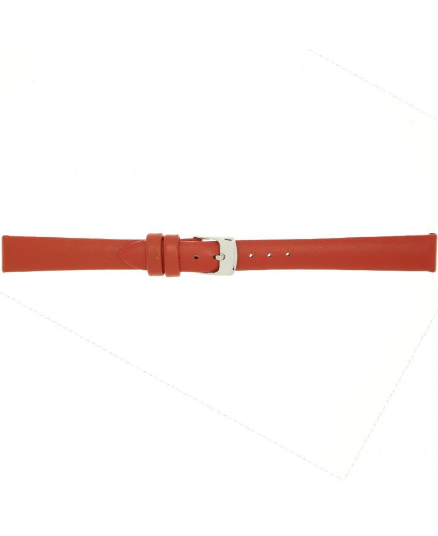 Watch Strap CONDOR Summer colours calf strap 335R.06.14.W Skóra Skórzany Czerwony 14 mm