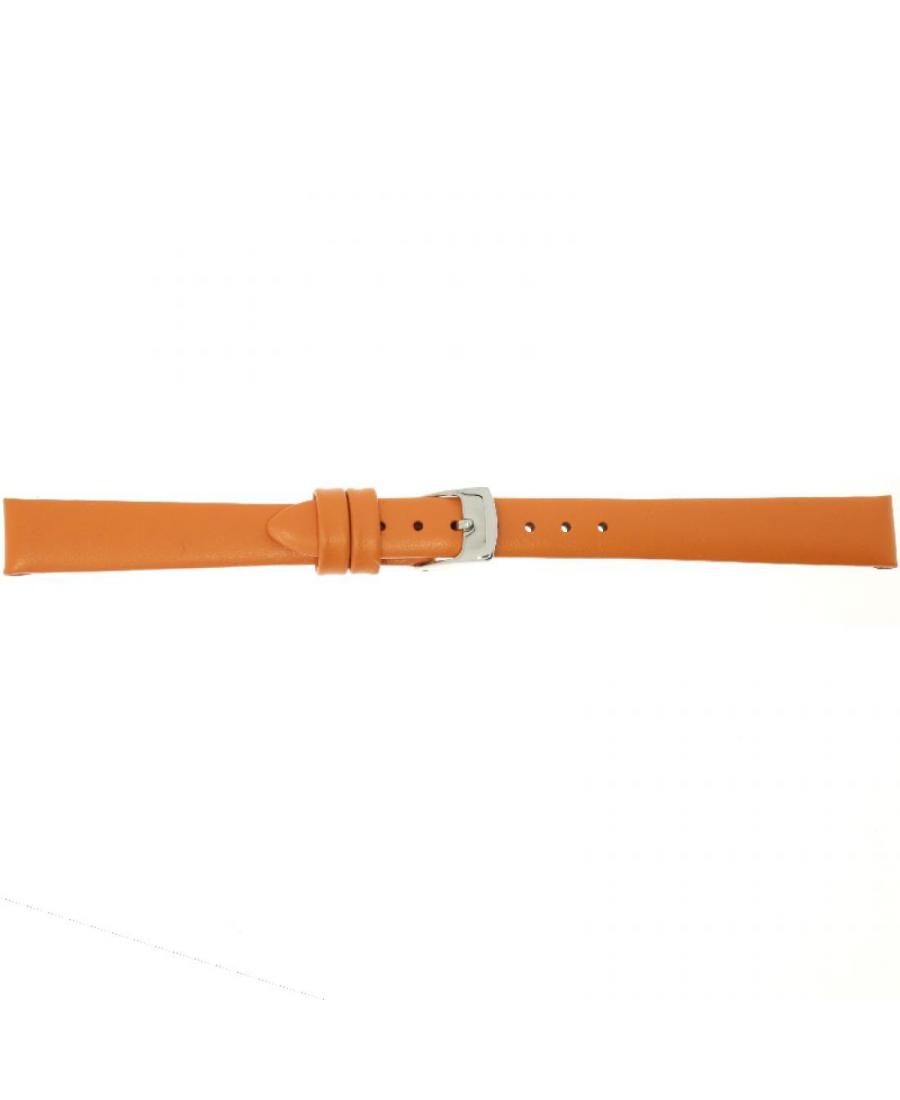 Watch Strap CONDOR Summer colours calf strap 335R.19.12.W Orange 12 mm