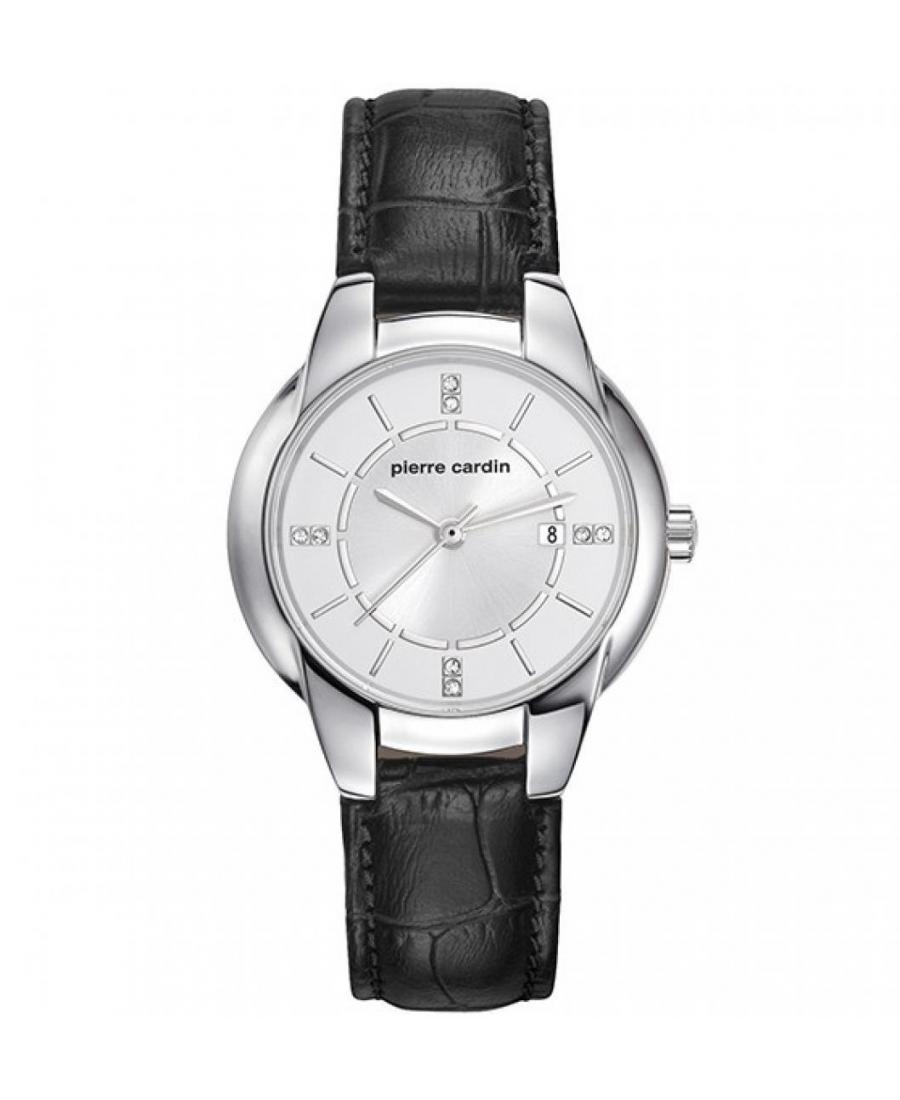 Women Classic Quartz Watch Pierre Cardin PC107942F01 Silver Dial