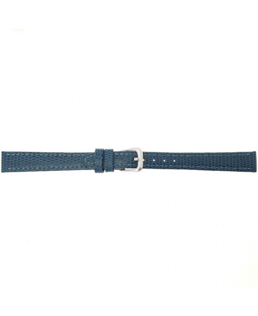 Ремешок для часов CONDOR Lizard Grain Strap 177R.05.08.W Кожа Синий 8 мм