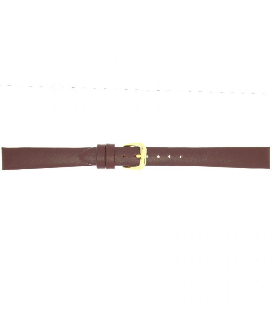 Watch Strap CONDOR Calf Leather 241R.04.10.Y Skóra Cherry Skórzany Wiśnia 10 mm
