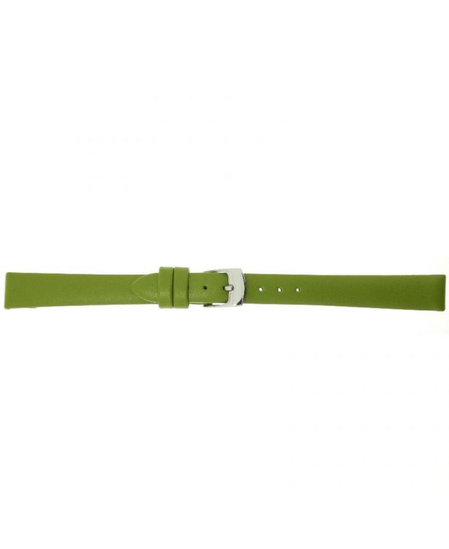 Watch Strap CONDOR Summer colours calf strap 335R.15.14.W Green 14 mm