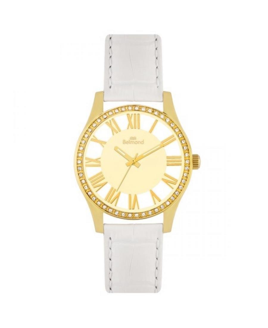 Women Fashion Quartz Watch Belmond SRL564.113 Yellow Dial