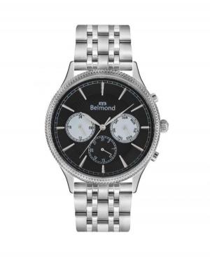Mężczyźni klasyczny kwarcowy analogowe Zegarek BELMOND HRG592.450 Czarny Dial 44mm