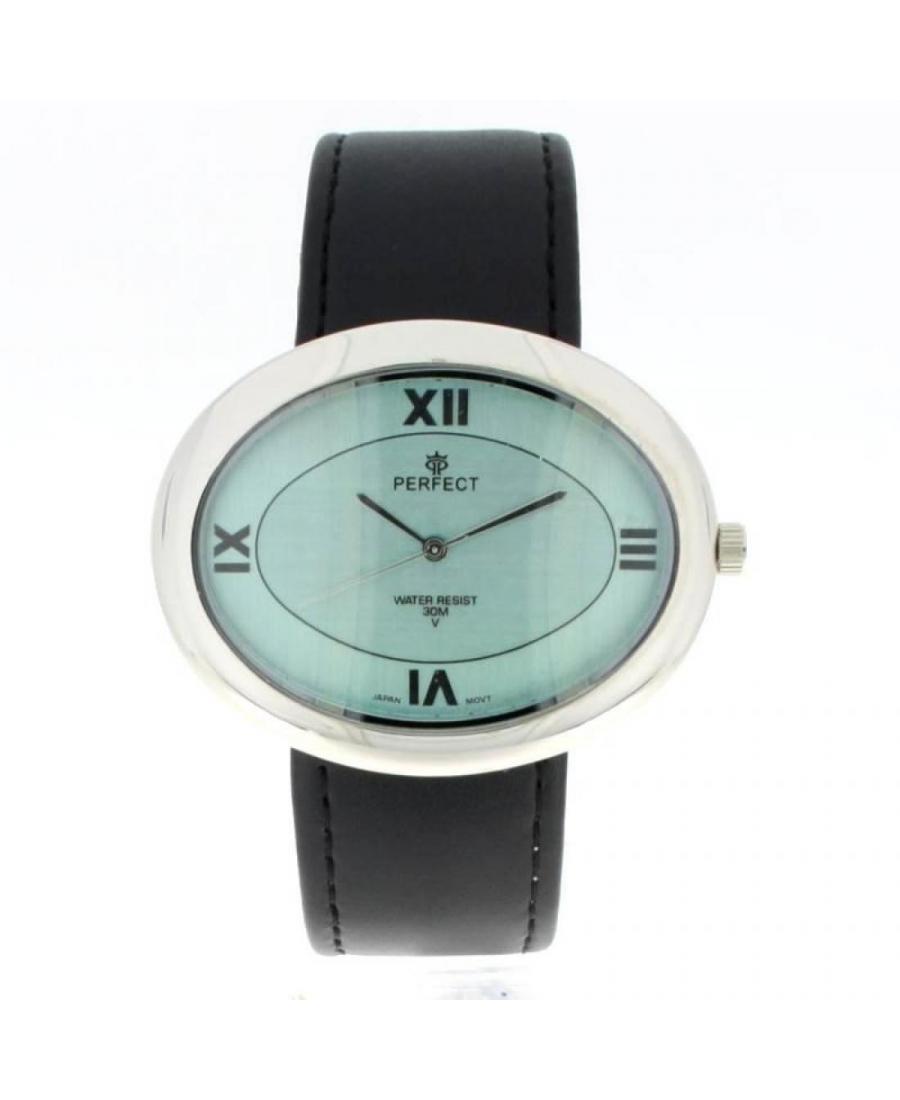 Kobiety Moda kwarcowy analogowe Zegarek PERFECT PRF-K06-065 Niebieska Dial 37.6mm