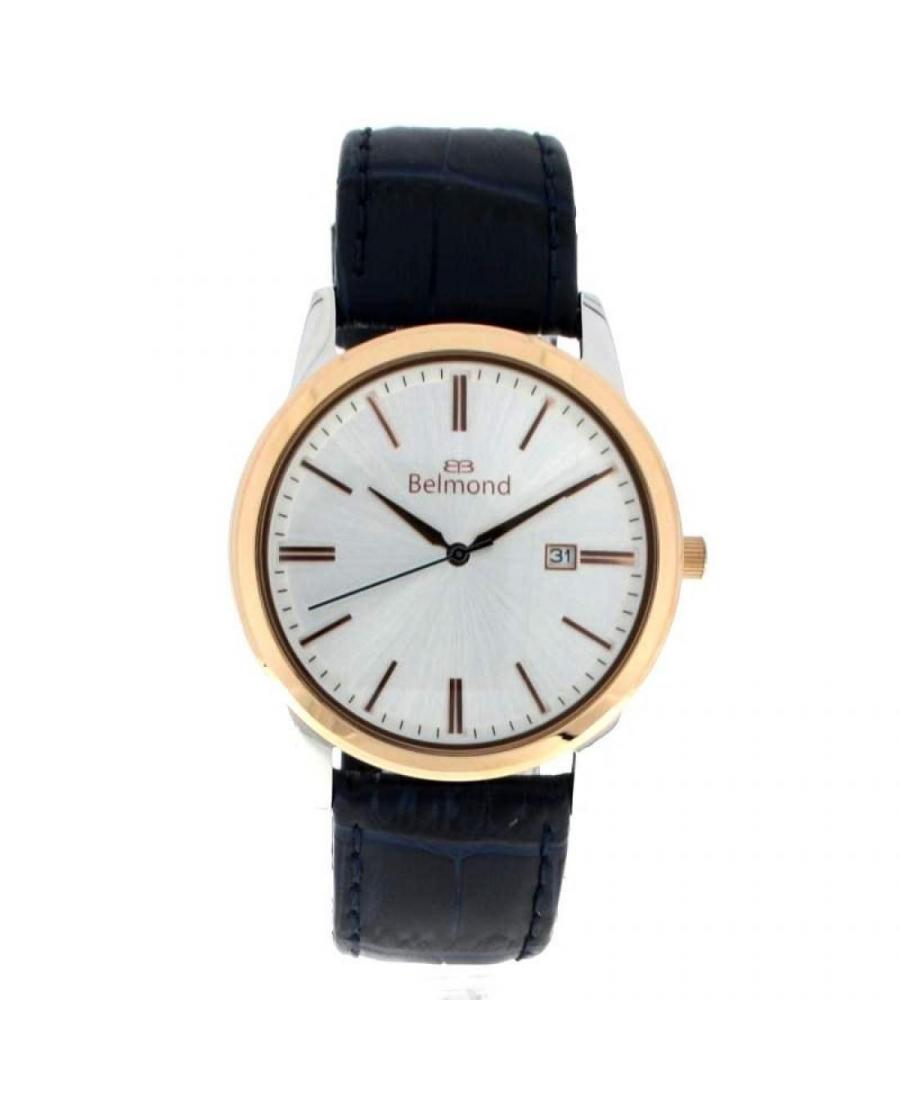 Men Classic Quartz Watch Belmond KNG477.539 Silver Dial