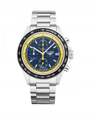 Men Germany Classic Quartz Watch Elysee ELS-18012 Yellow Dial
