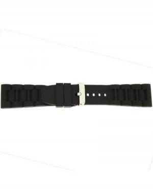 Watch Strap CONDOR SL.104.01.26.W Plastic / Rubber czarny Tworzywo sztuczne/guma Czarny 26 mm