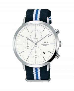 Men Japan Classic Quartz Watch Lorus RM377DX-9 White Dial