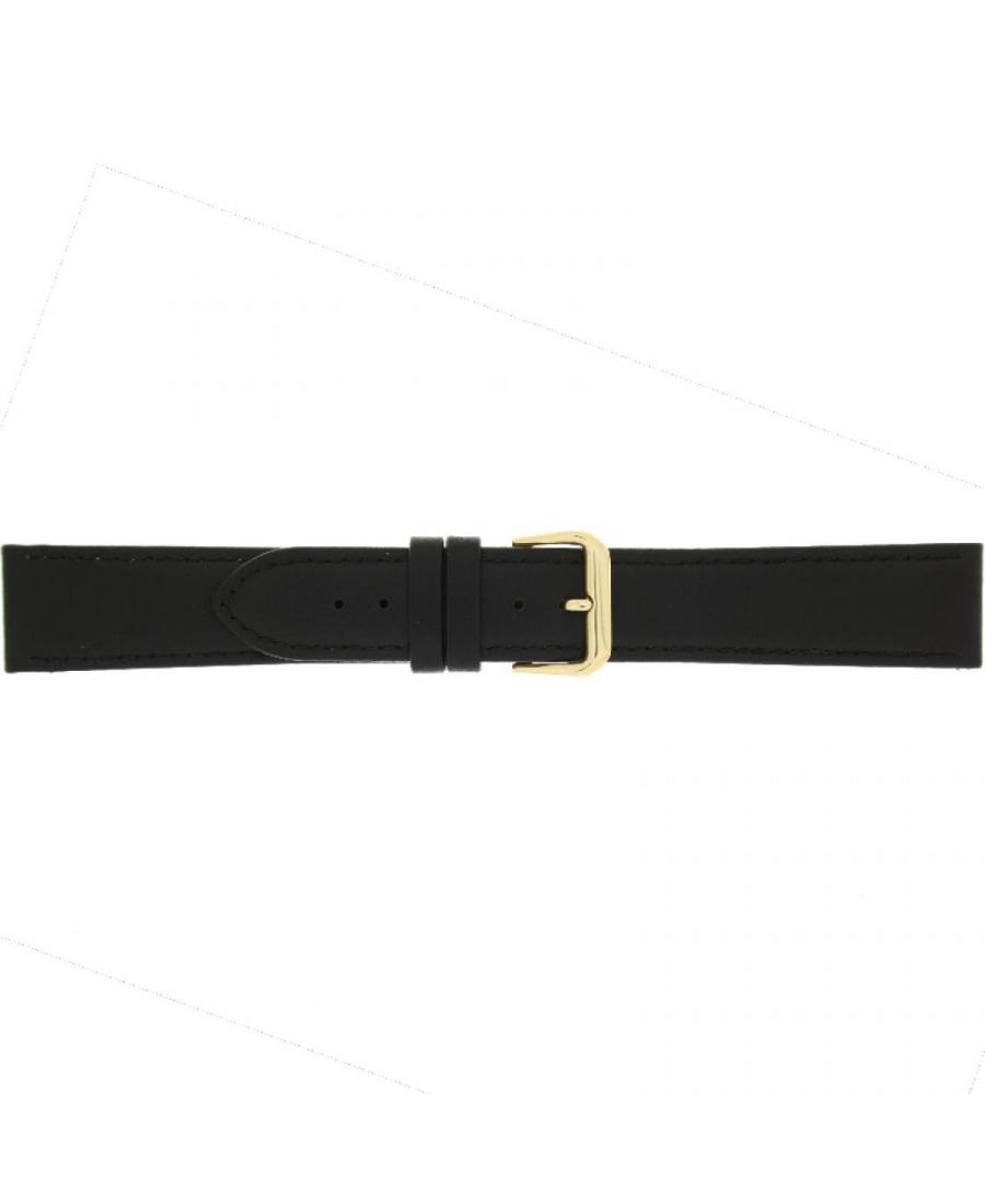 Watch Strap CONDOR Calf Strap Extra Long 306L.01.20.Y Black 18 mm