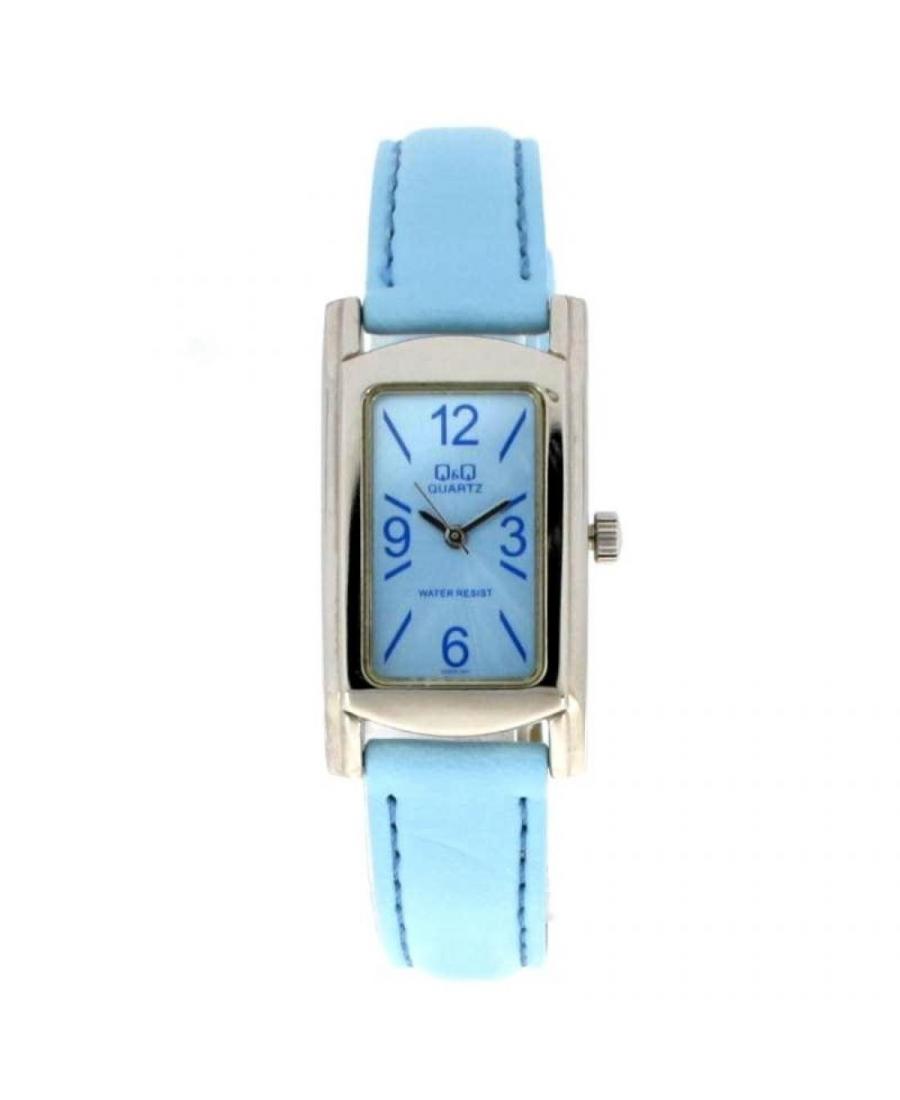 Kobiety Moda Japonia kwarcowy analogowe Zegarek Q&Q GG03-067 Niebieska Dial 36mm